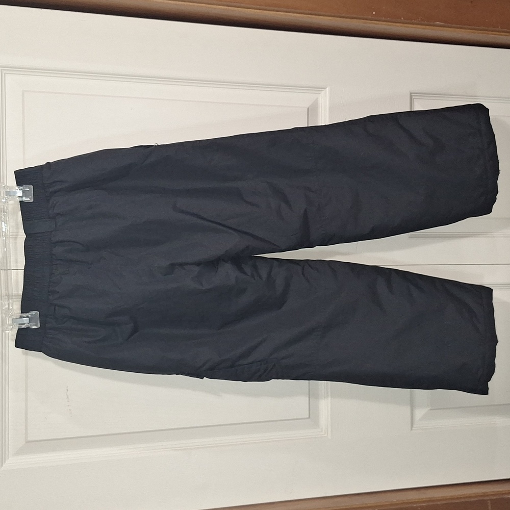 Zero Xposur zip closure snow ski pants - M 10-12 - lined black - Picture 2 of 7